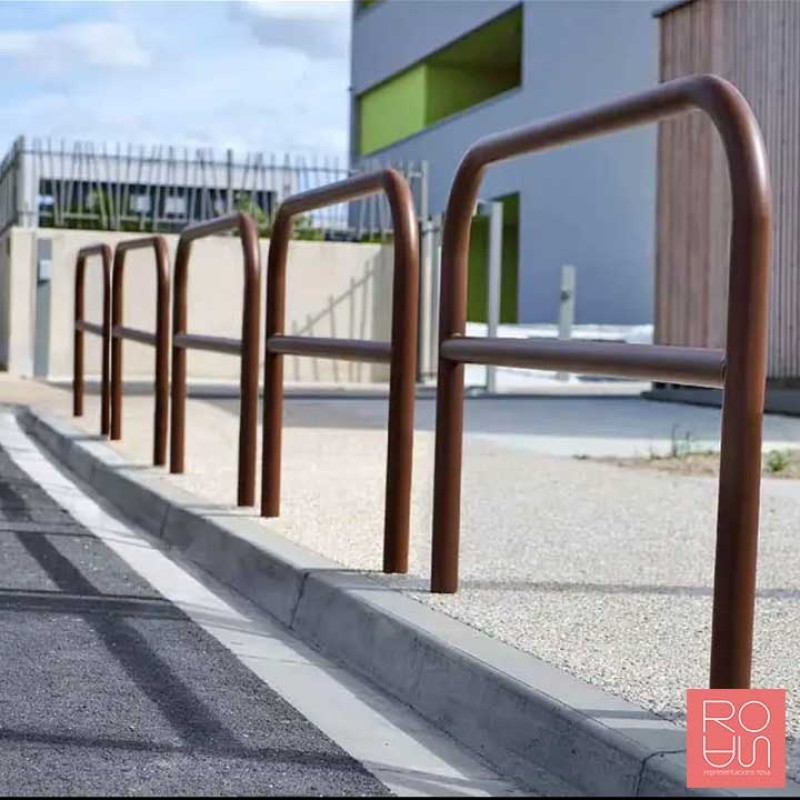 Barana d'Arc Reforçat de Ø 60 mm  acabat pintat sobre galvanitzat